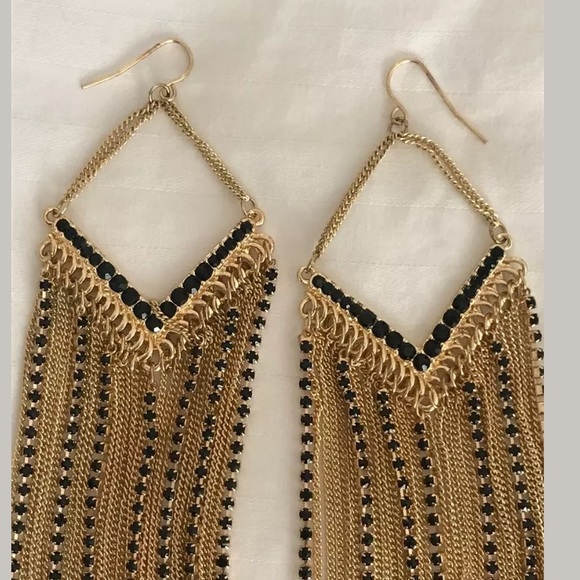 NWT Adia Kibur Tassel Earrings - Picture 4 of 6